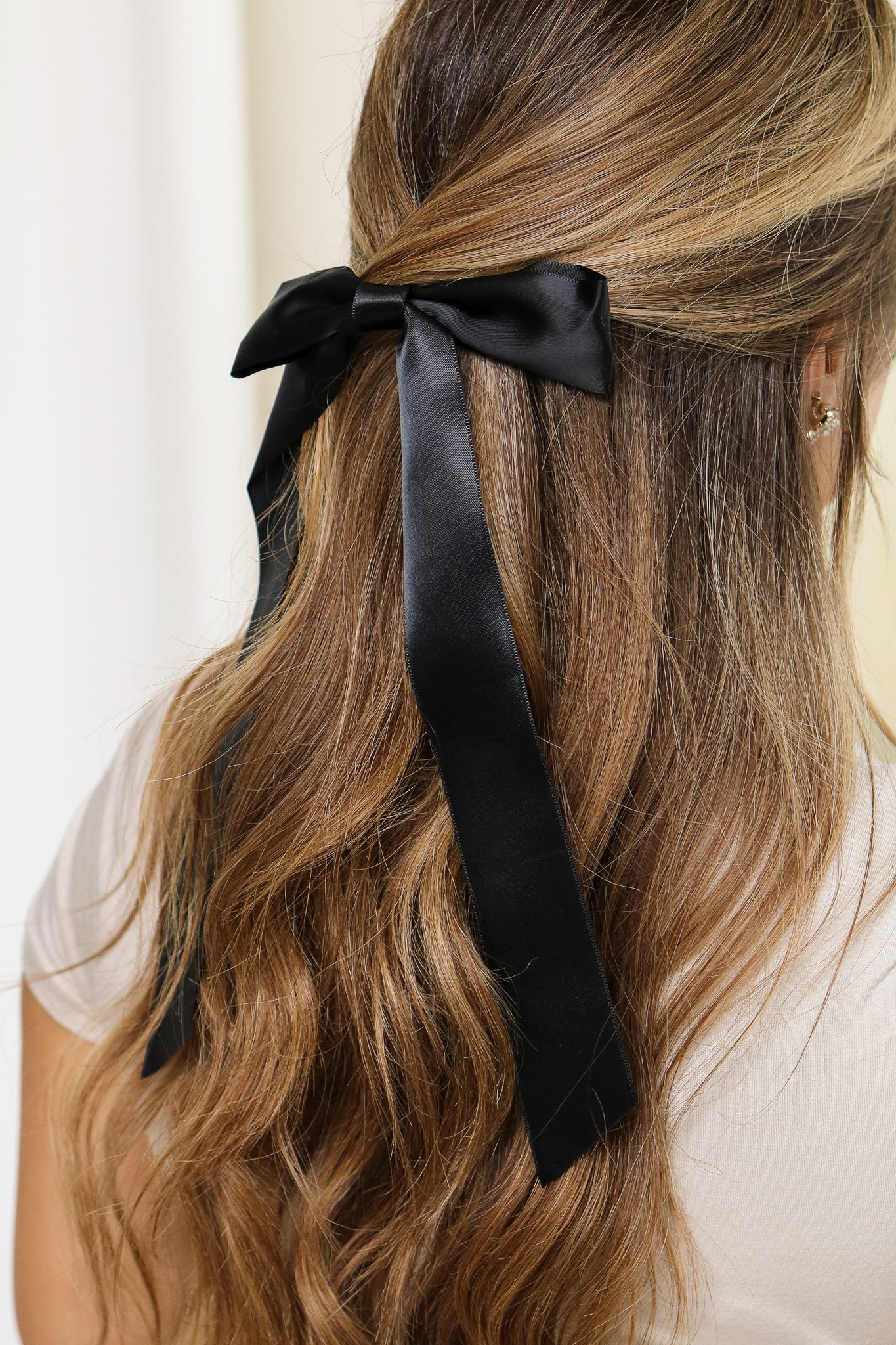 Large Hair Bow (black)