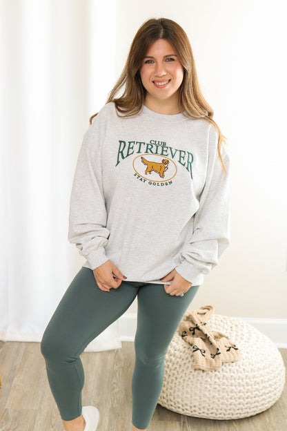 Club Retriever Embroidered Sweatshirt