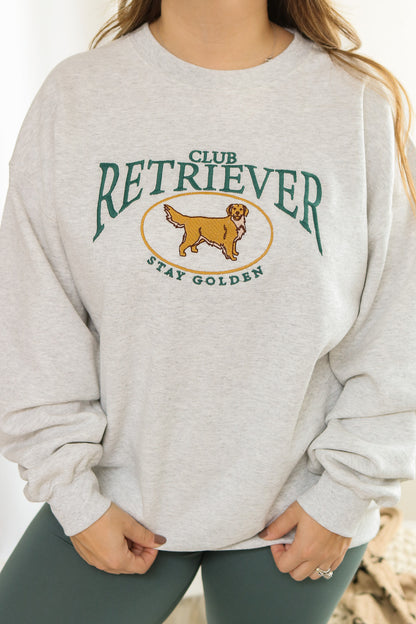 Club Retriever Embroidered Sweatshirt