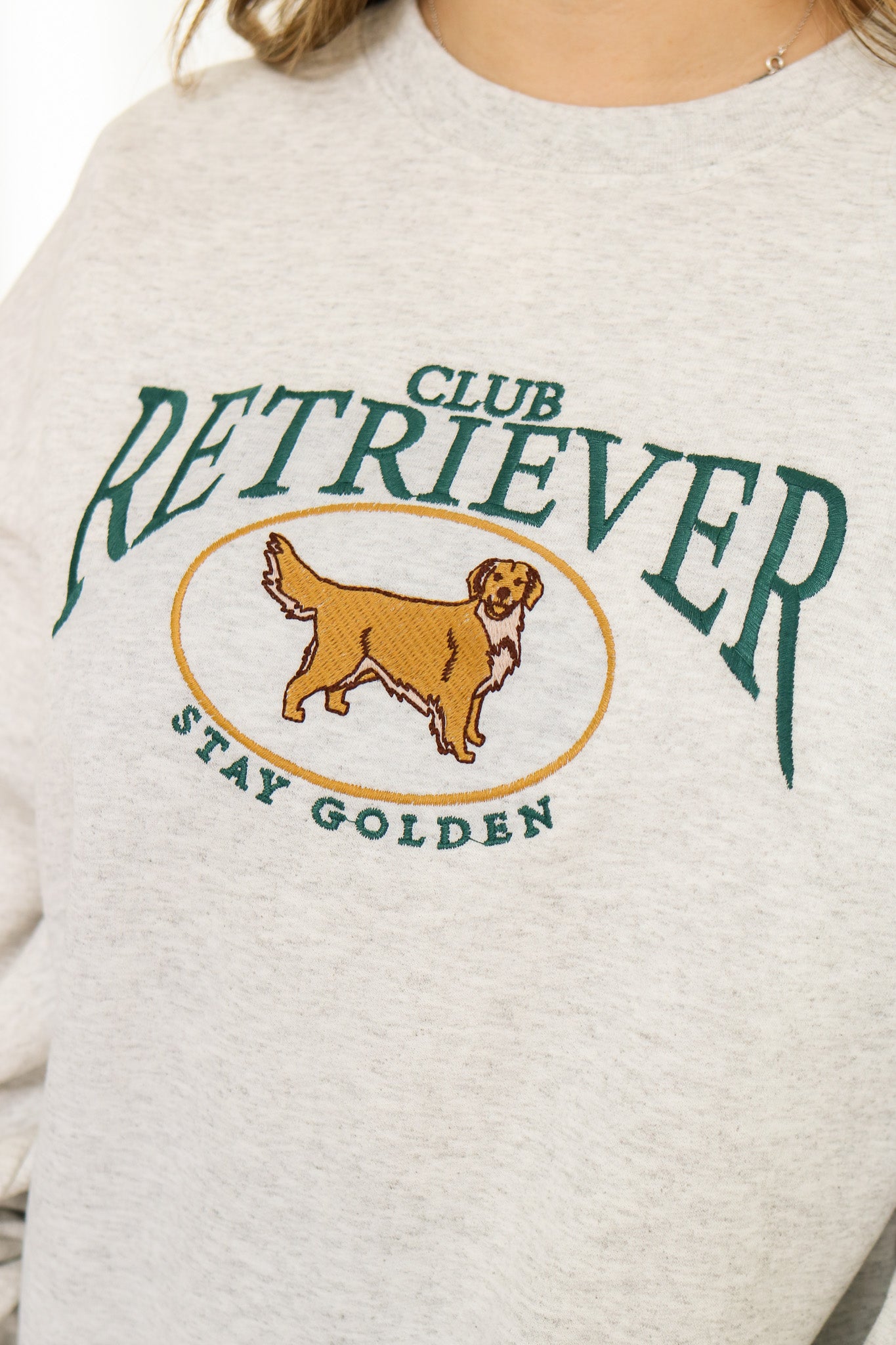 Club Retriever Embroidered Sweatshirt