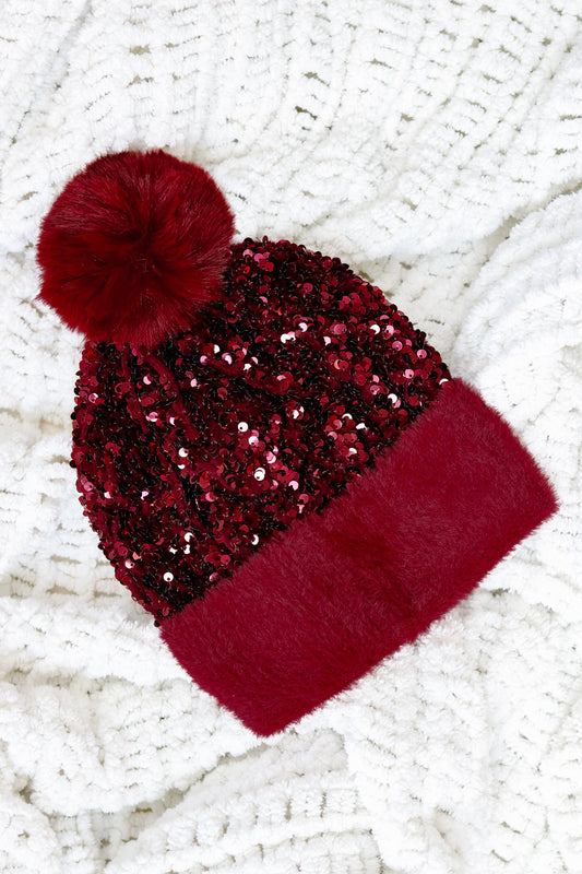 Pom Pom - Burgundy, Accessories