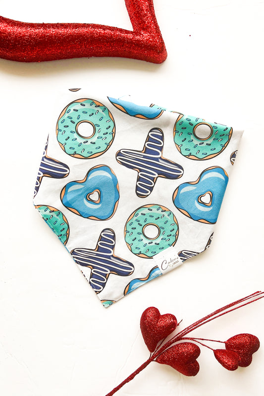 XO Donuts Bandana (blue)