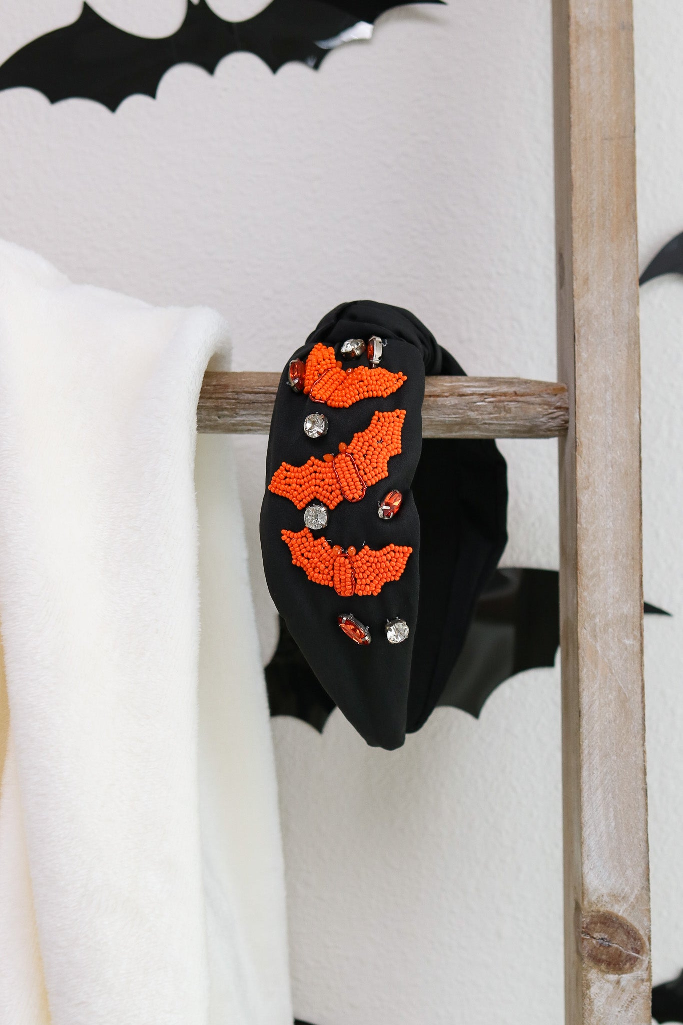 Bats Halloween Knot Headband