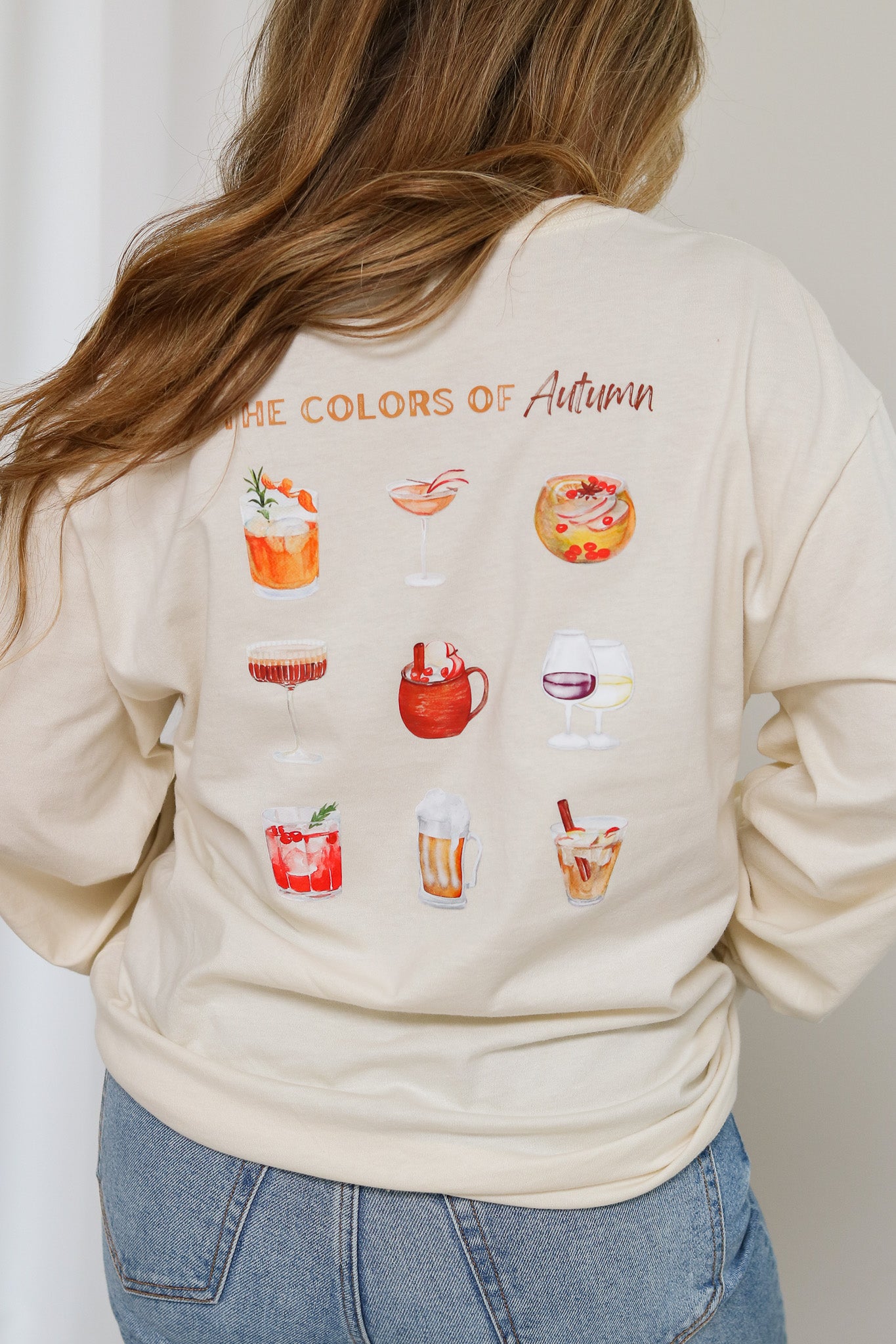 Colors Of Autumn Long Sleeve Graphic Tee