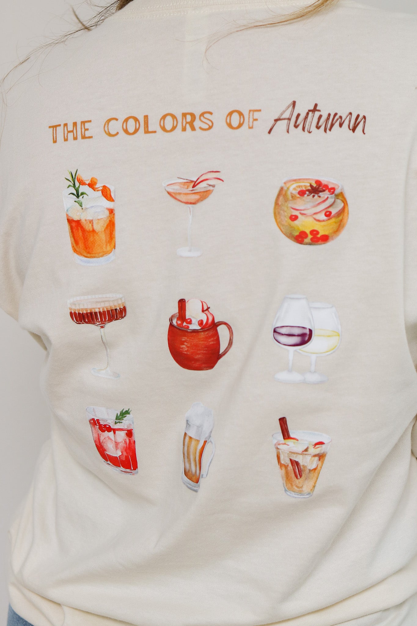 Colors Of Autumn Long Sleeve Graphic Tee